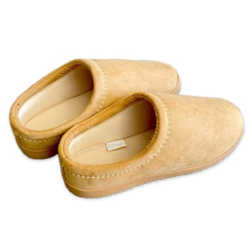 Kohl’s‎ brand men’s slippers size XL 12/13 washable fleece lined heavy